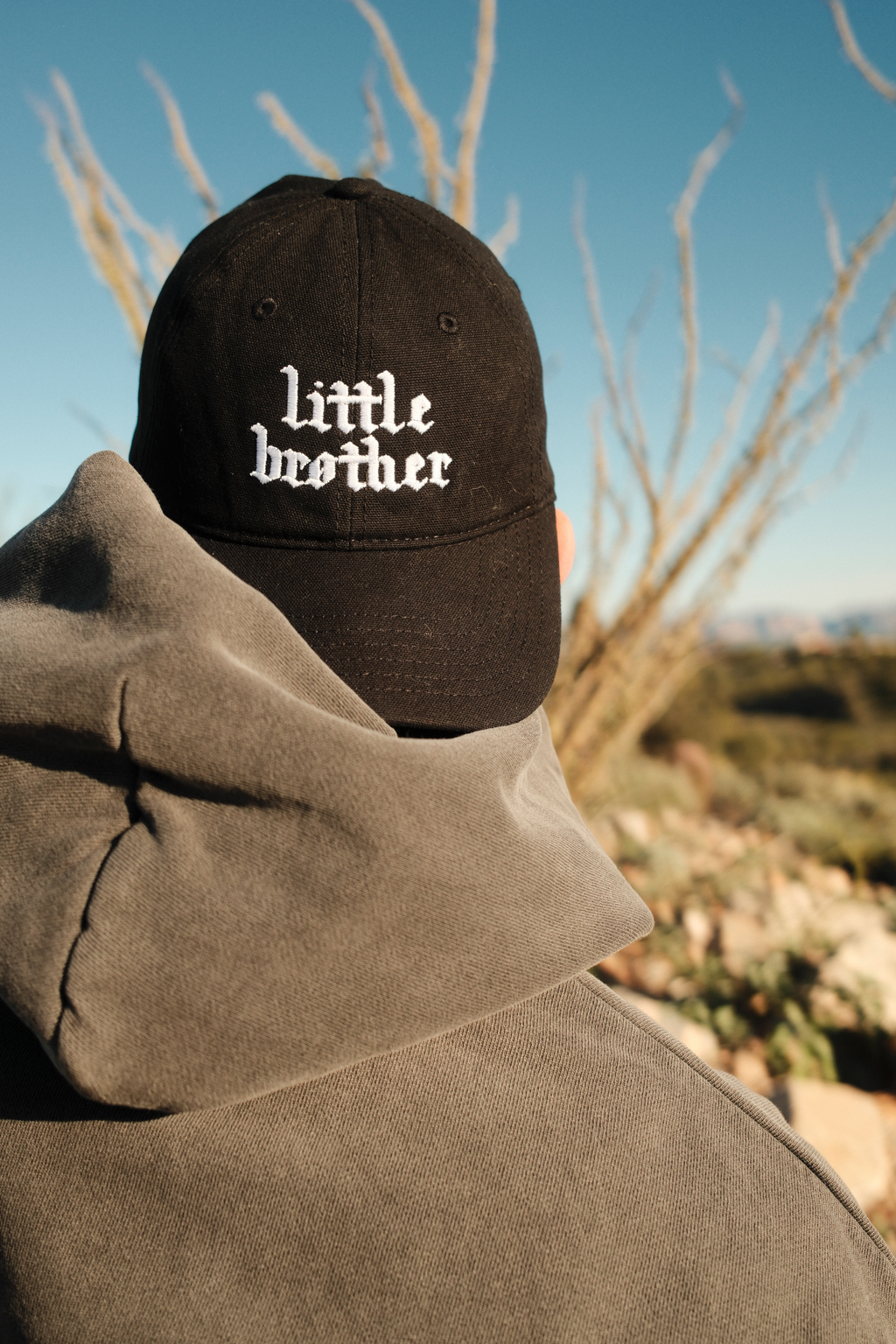 Little Brother Launch Embroidered Dad Hat